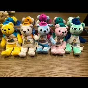 NYSNC Beanie Babies Collectables- Tags on